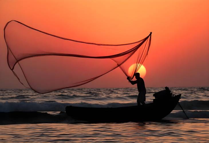 Fishermans Sunrise A Daily Ritual in Al Khobar